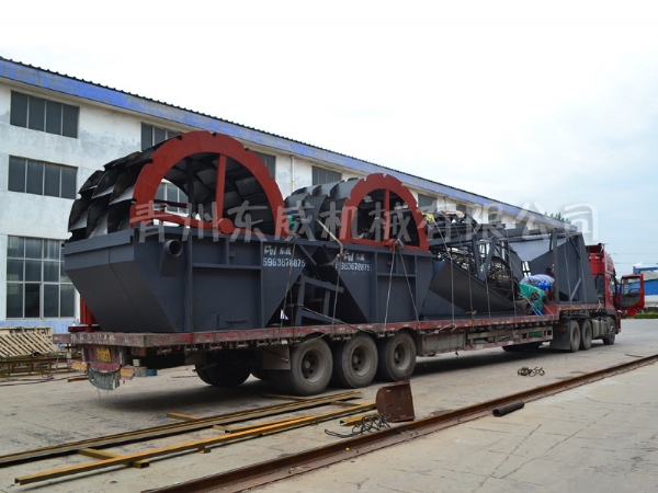 洗沙設(shè)備發(fā)貨現(xiàn)場(chǎng)